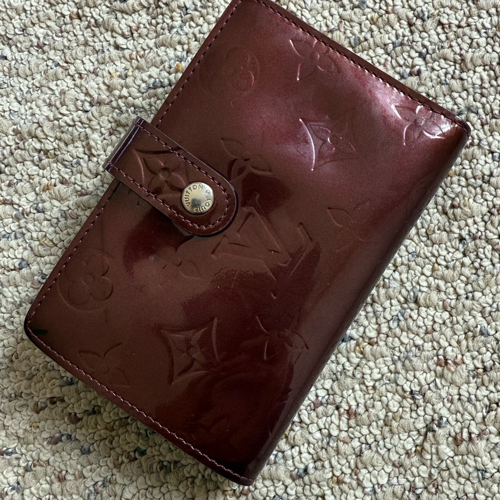 Louis Vuitton Deep Red Monogrammed Wallet